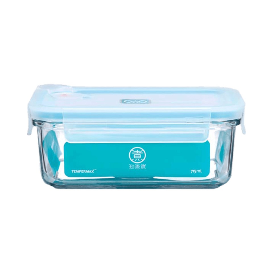 Стеклянный контейнер для еды Xiaomi Anti-Drop Glass Crisper 715 мл (А0020596)