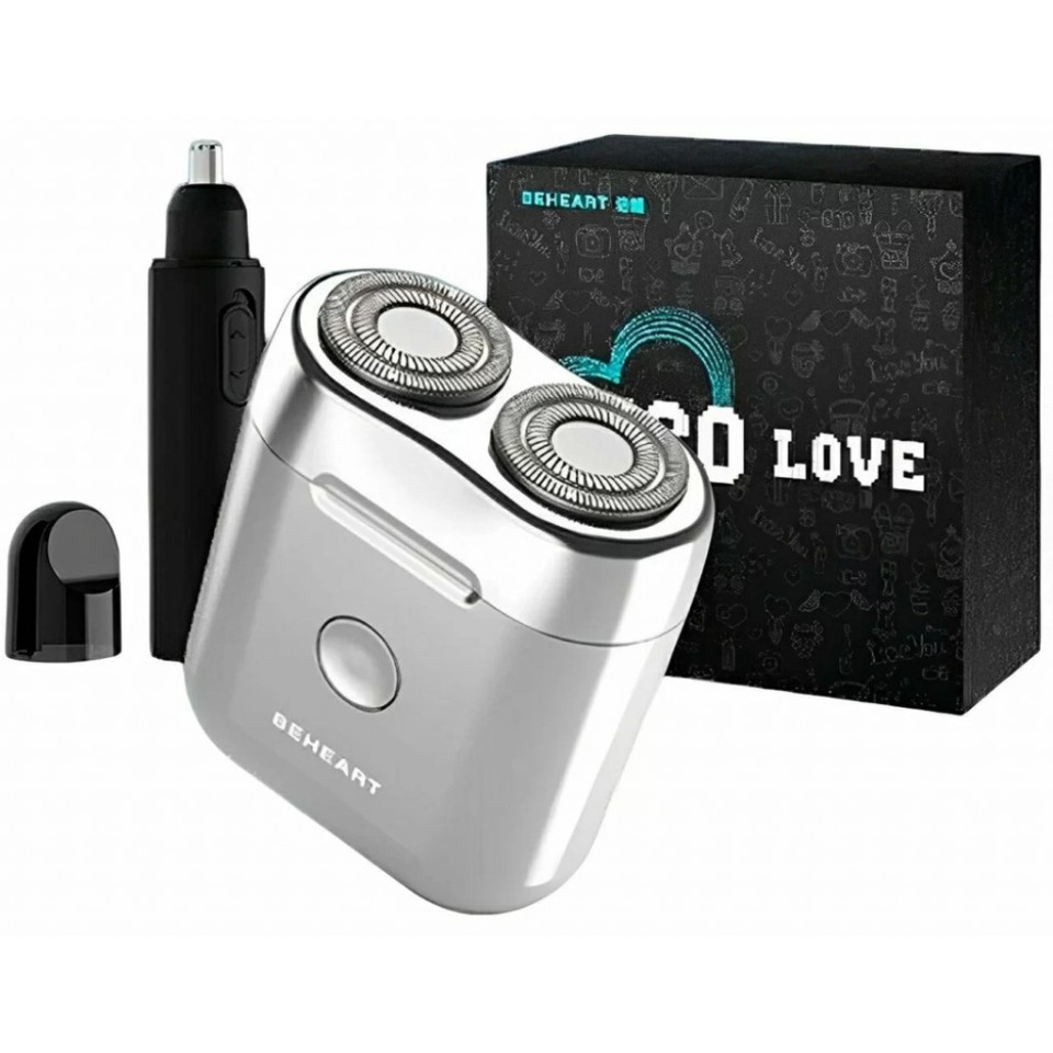 Подарочный набор Триммер Xiaomi BEHEART TS01 Black + Xiaomi BEHEART G520 Silver