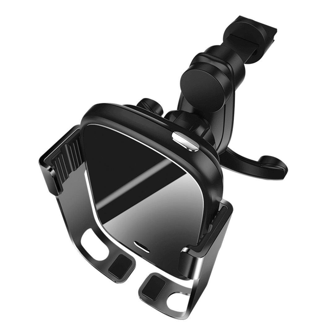 Автомобильный держатель с беспроводной зарядкой Baseus Rock-Solid Electric Holder Wireless Charger (WXHW01-01)