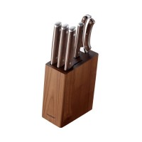 Набор кухонных ножей Xiaomi BergHOFF Wenge Wood Series Knives Set