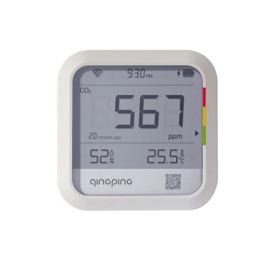 Метеостанция Xiaomi Qingping CO2 & Temp & RH Monitor (CGS1)