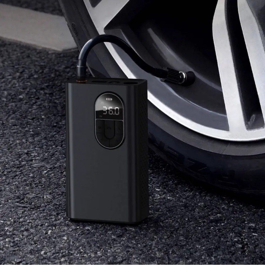 Автомобильный компрессор Baseus Energy Source Inflator Pump (CRCQB02-0A)