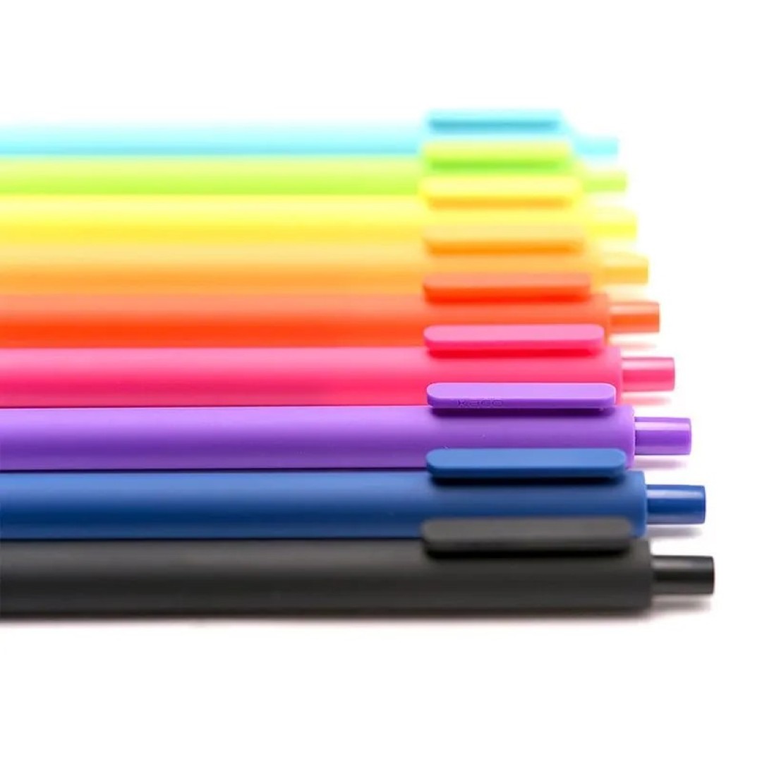 Набор гелевых ручек Xiaomi KACO Pure Plastic Gel Ink Pen 10 шт цветные (K1015)
