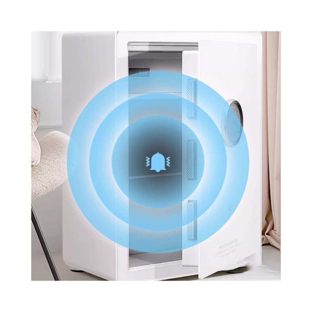 Умный электронный сейф со сканером отпечатка пальцев Xiaomi CRMCR Smart Safe Deposit Box Black (BGX-X1-30MK)