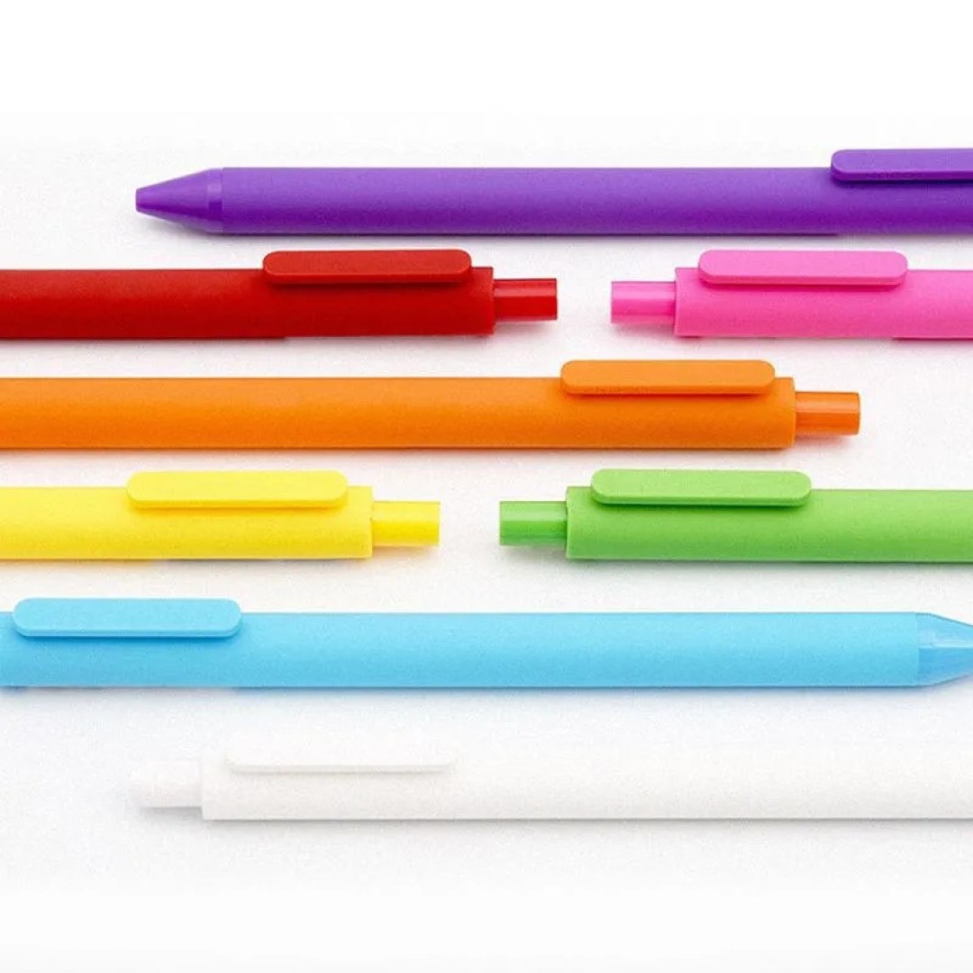 Набор гелевых ручек Xiaomi KACO Pure Plastic Gel Ink Pen 10 шт цветные (K1015)