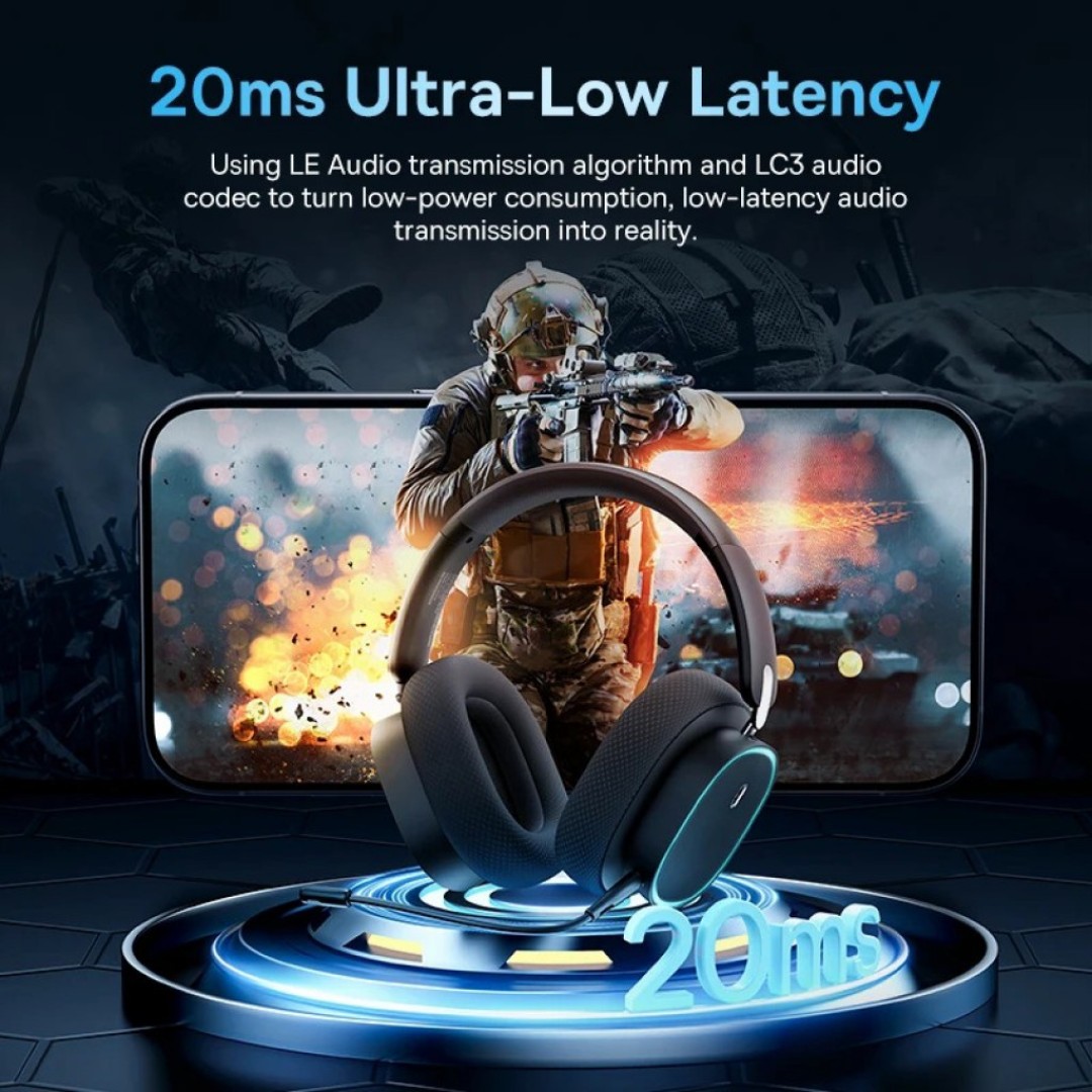 Беспроводные игровые наушники Baseus AeQur GH02