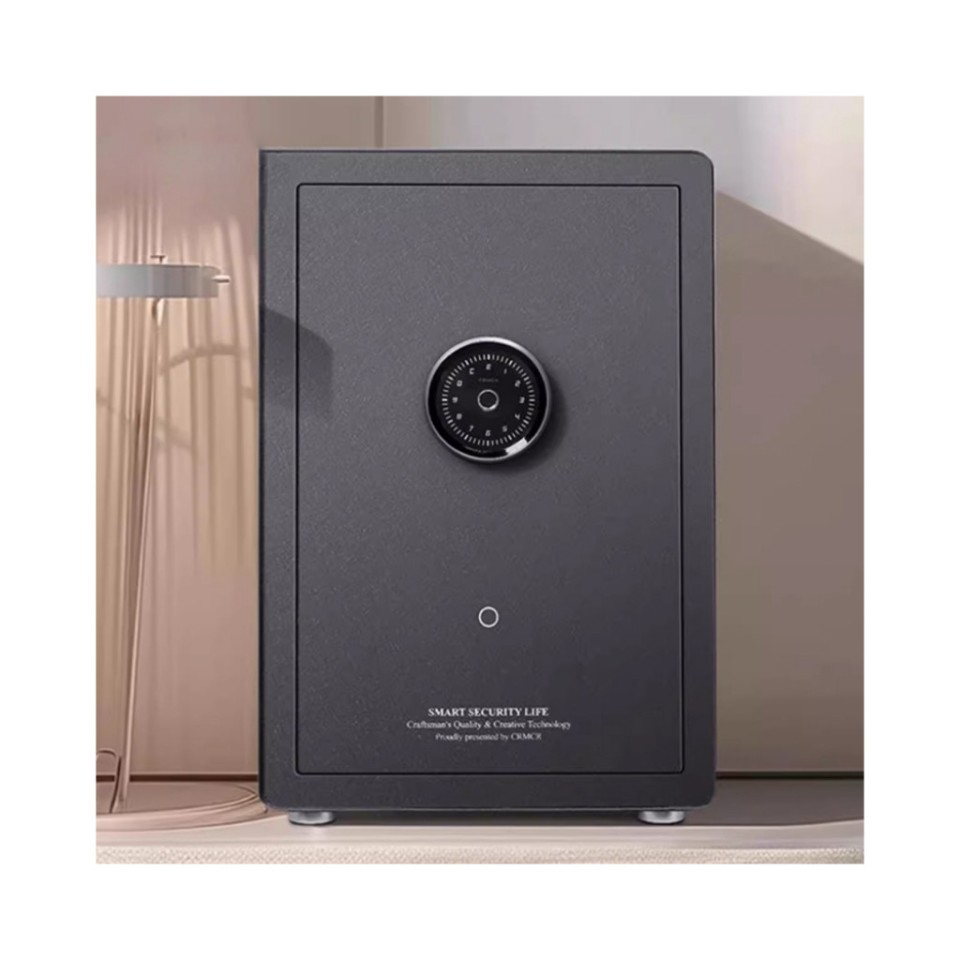 Умный электронный сейф со сканером отпечатка пальцев Xiaomi CRMCR Smart Safe Deposit Box Black (BGX-X1-30MK)