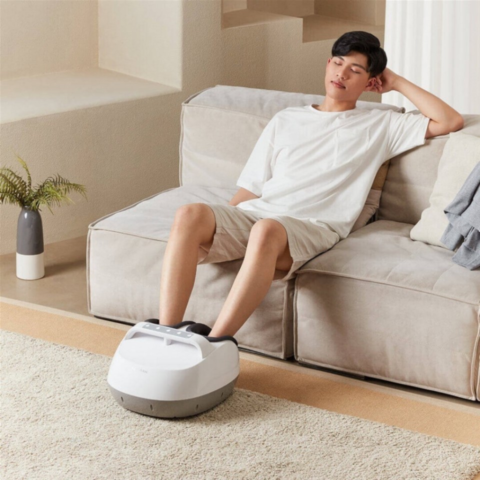 Массажер для ног Xiaomi Leravan Foot Kneading Massage Machine (LJ-ZJ008)