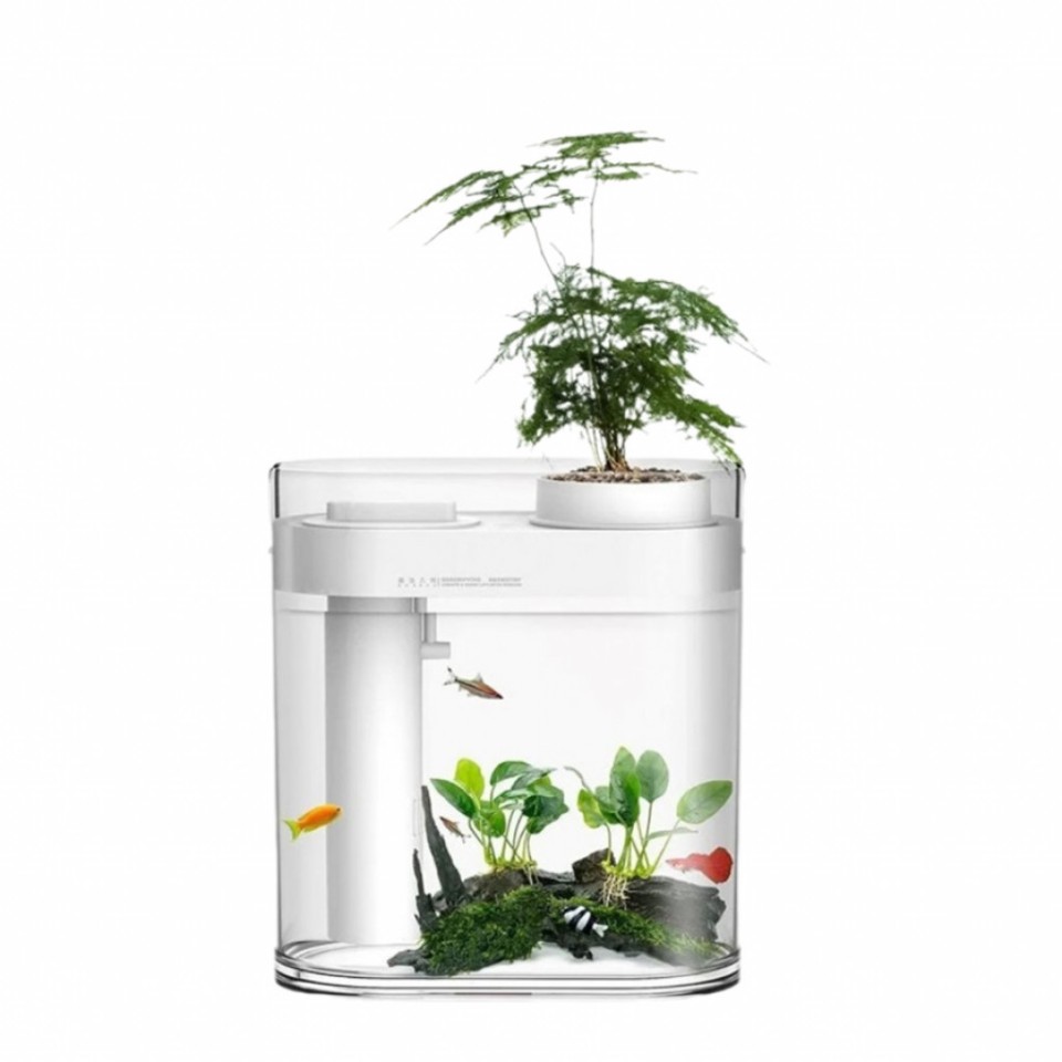 Акваферма Xiaomi Descriptive Geometry Amphibious Ecological View Fish Tank (HF-JHYGQC001)