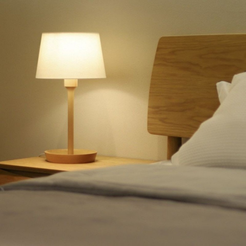 Настольная лампа Xiaomi belaDESIGN Bedside Original Wood Table Lamp (L1522)