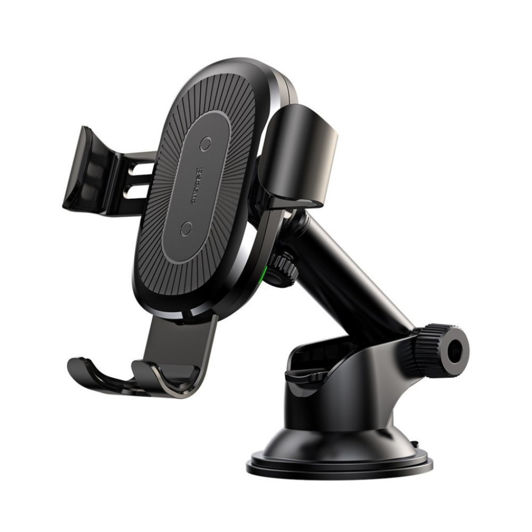 Автомобильный держатель с беспроводной зарядкой Baseus Osculum Type Wireless Charger Gravity Car Mount (WXYL-A01)