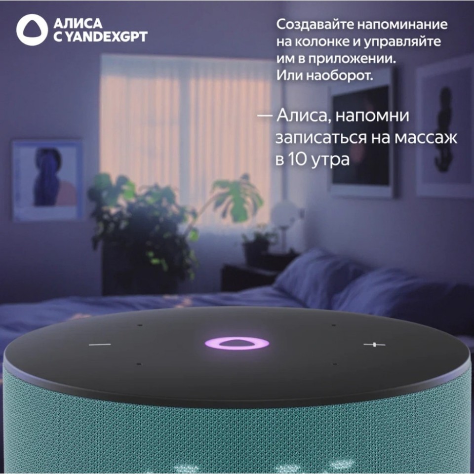 Умная колонка Яндекс Станция Мини 3 (YNDX-00027BLK)