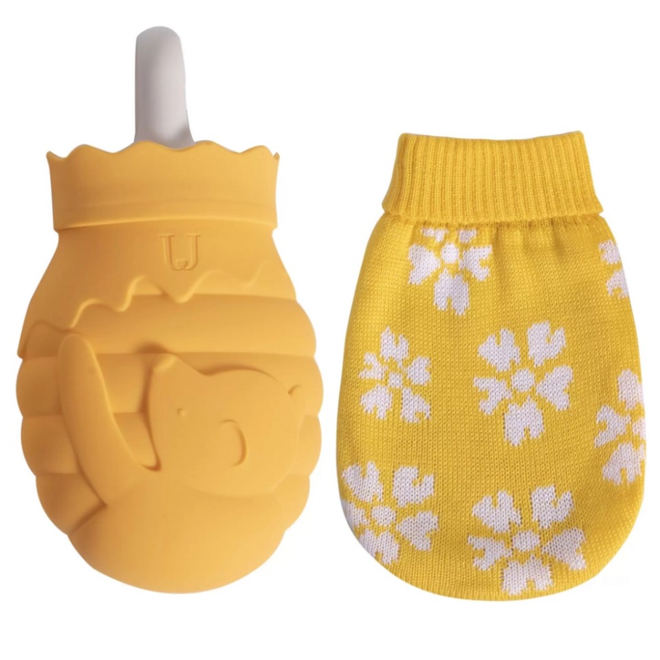 Силиконовая грелка Xioami Jordan Judy Bear Hot Water Bottle Size S Green (WD0032-S)