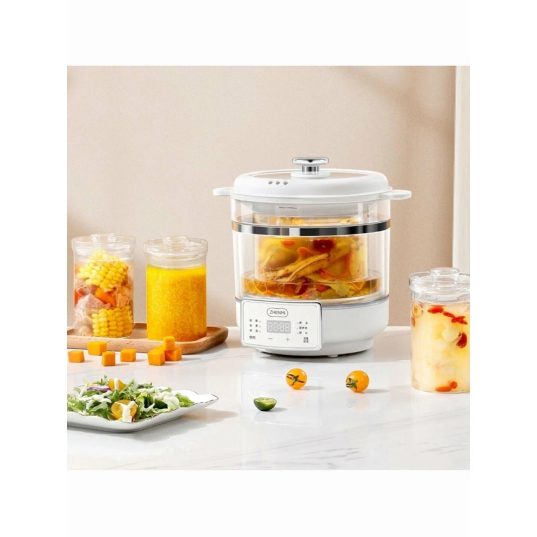 Многофункциональная электрическая кастрюля Xiaomi Zhenmi Visual Water-Proof Stew Pot 3L D6 (ZMDZ-006)