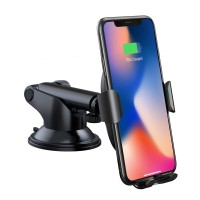 Автомобильный держатель с беспроводной зарядкой Baseus Osculum Type Wireless Charger Gravity Car Mount (WXYL-A01)
