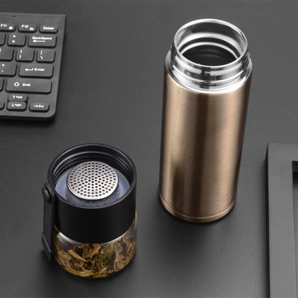 Чайная бутылка с ситечком Xiaomi Muggs Star Blue (GBMS045)