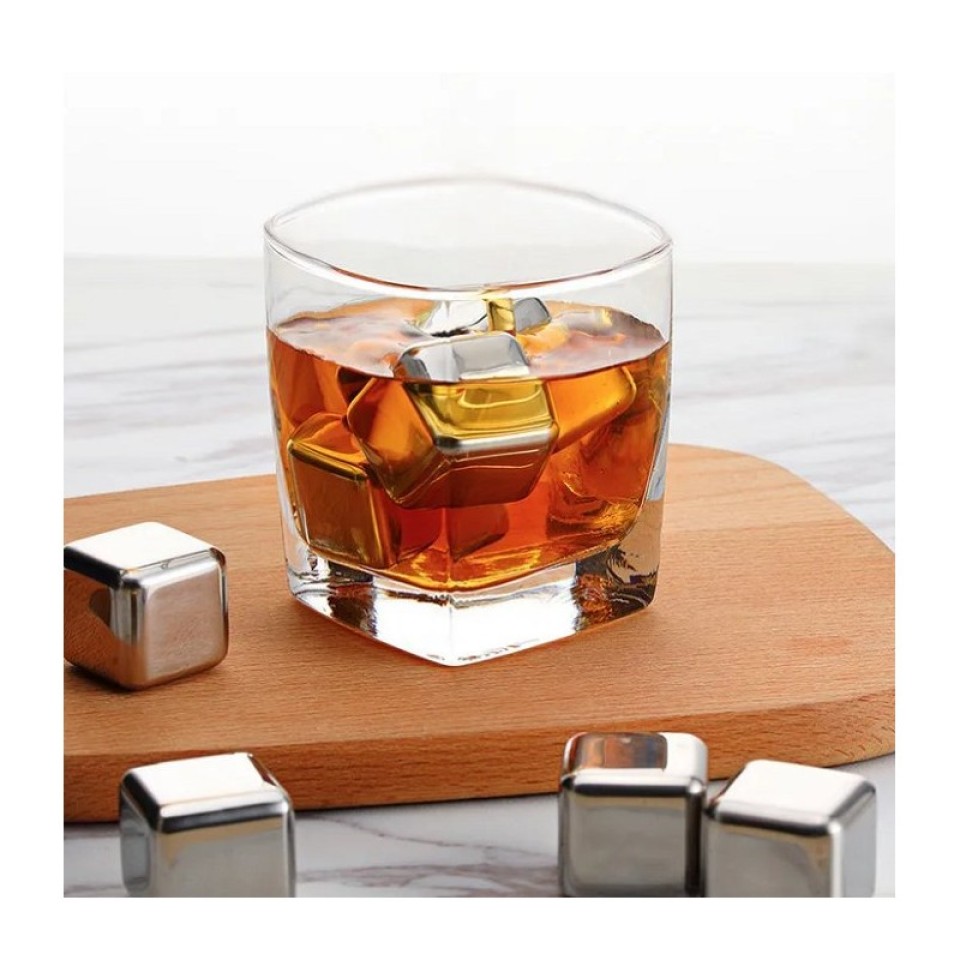 Охлаждающие камни для напитков Xiaomi Circle Joy Stainless Steel Ice Cubes (CJ-BK03)