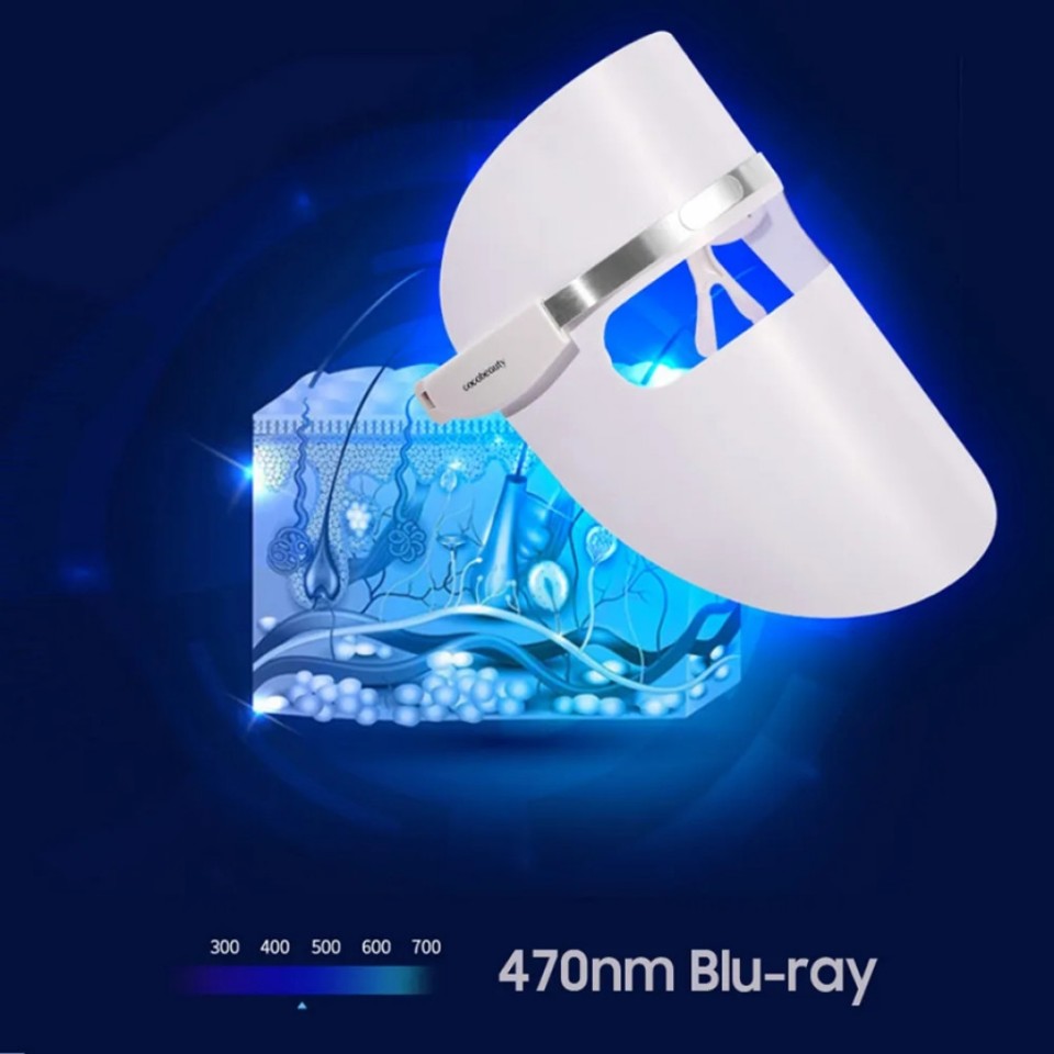 Светодиодная маска для омоложения кожи лица Xiaomi Cosbeauty Led Light Therapy Facial Mask