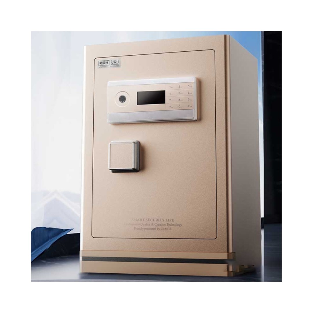 Умный электронный сейф со сканером отпечатка пальца Xiaomi CRMCR Kalinglebao Smart Safe With Fingerprint Scanner Cheese White (FDG-A10/D-78-LB)
