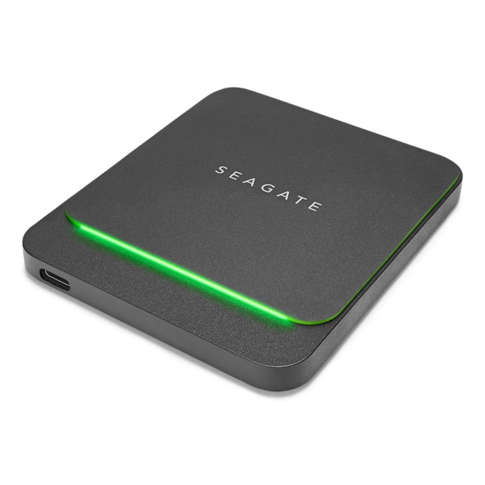 Внешний твердотельный накопитель Seagate BarraCuda Fast SSD 1TB Black (STJM1000400)