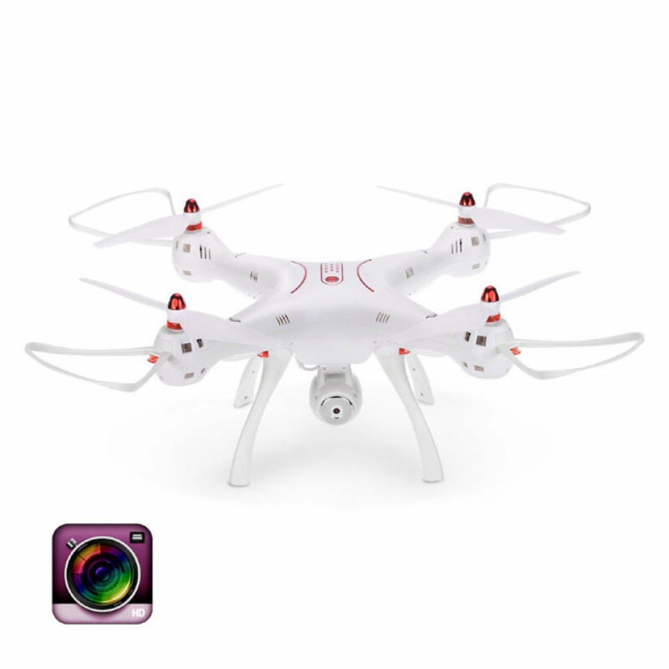 Радиоуправляемый квадрокоптер Syma X8SW-D с FPV трансляцией Wi-Fi, барометр 2.4G RTF