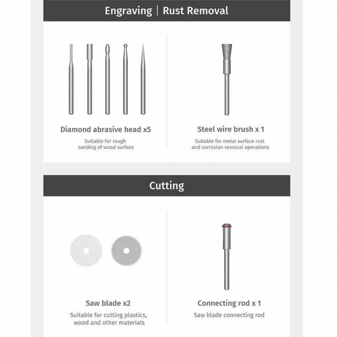 Электрический гравер Xiaomi DUKA/AtuMan EP1 Electric Polishing Pen