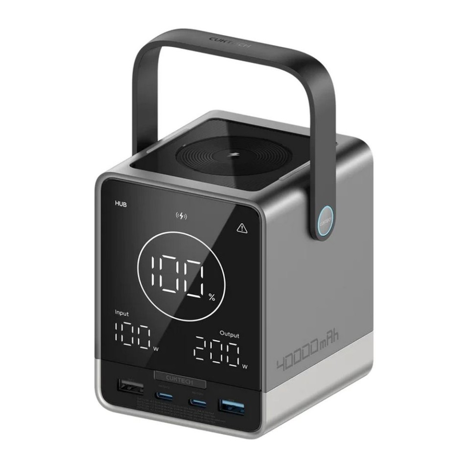 Внешний аккумулятор Xiaomi CUKTECH P01 40000mAh 300W Type-C x2, USB-A x2 (P01CT)