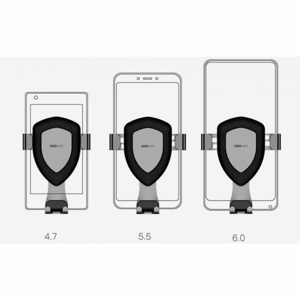 Автомобильный держатель Xiaomi CooWoo Gravity Holder T100
