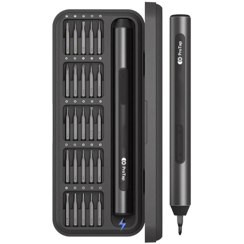 Электрическая отвертка Xiaomi ProTap Electric Precision Screwdriver Set (25 бит) (PRTPES1)