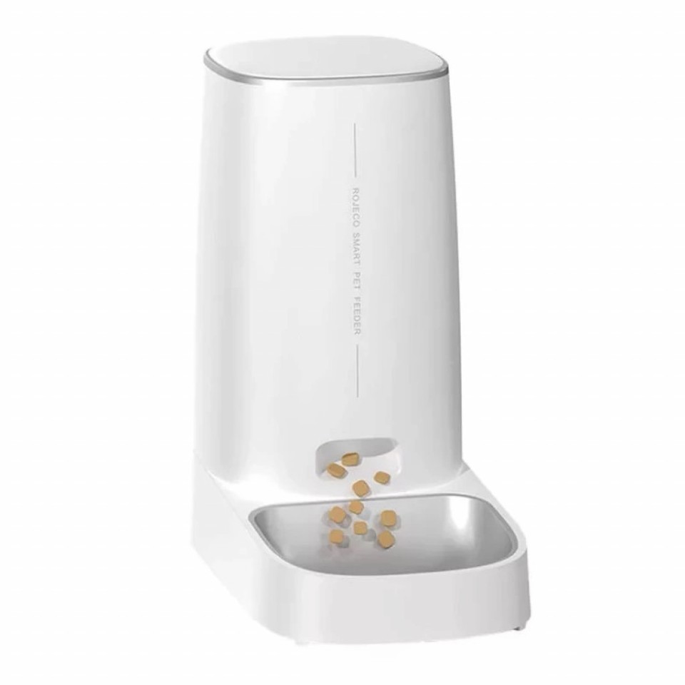 Умная кормушка для животных Xiaomi Rojeco 4L Automatic Pet Feeder WiFi Version Single Bowl (RJJDS0WIFI-4L)