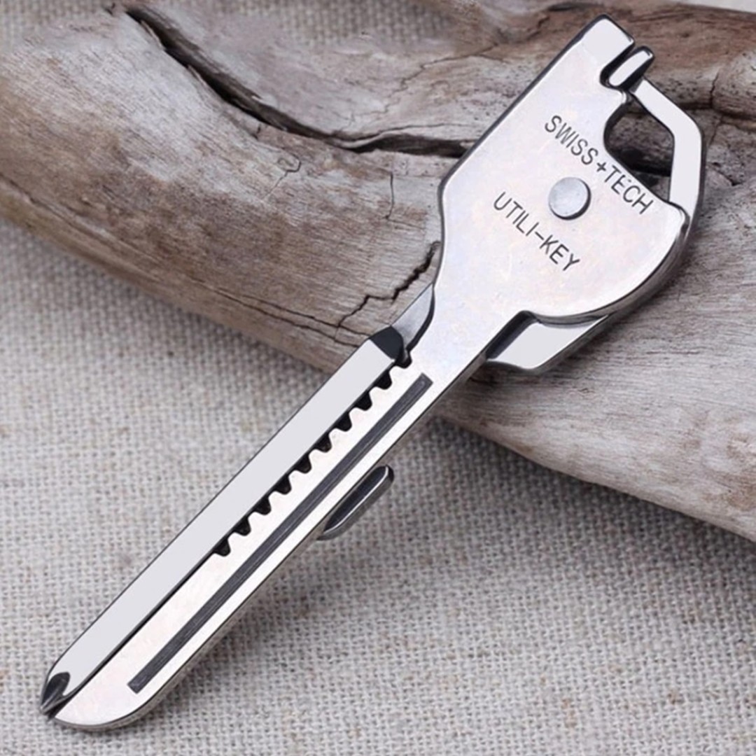 Мультитул-Брелок Swiss+Tech 6-В-1 Utility Key (ST66676)