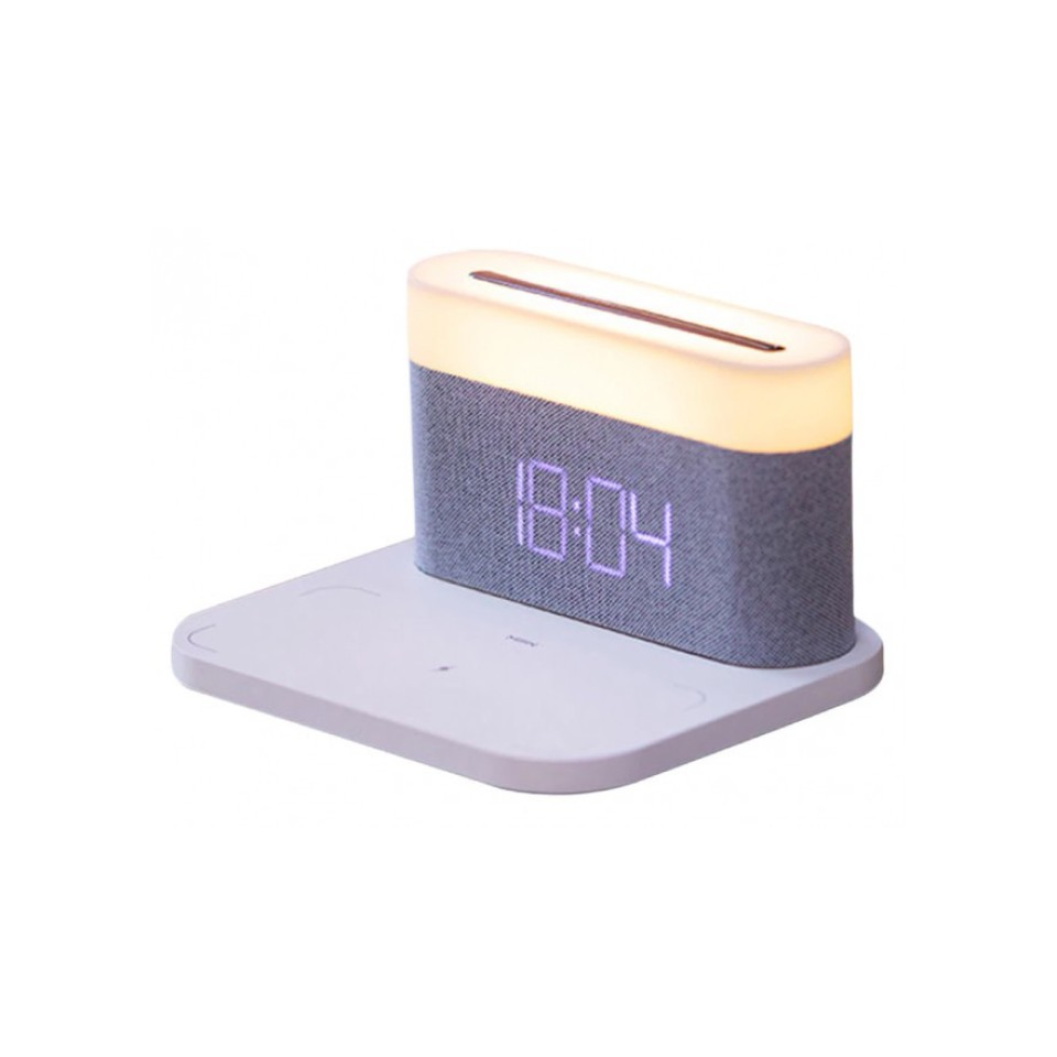 Ночник с беспроводной зарядкой и будильником 3 в 1 Xiaomi VFZ Led Lamp Wireless Charger (C-WCLL-C01)