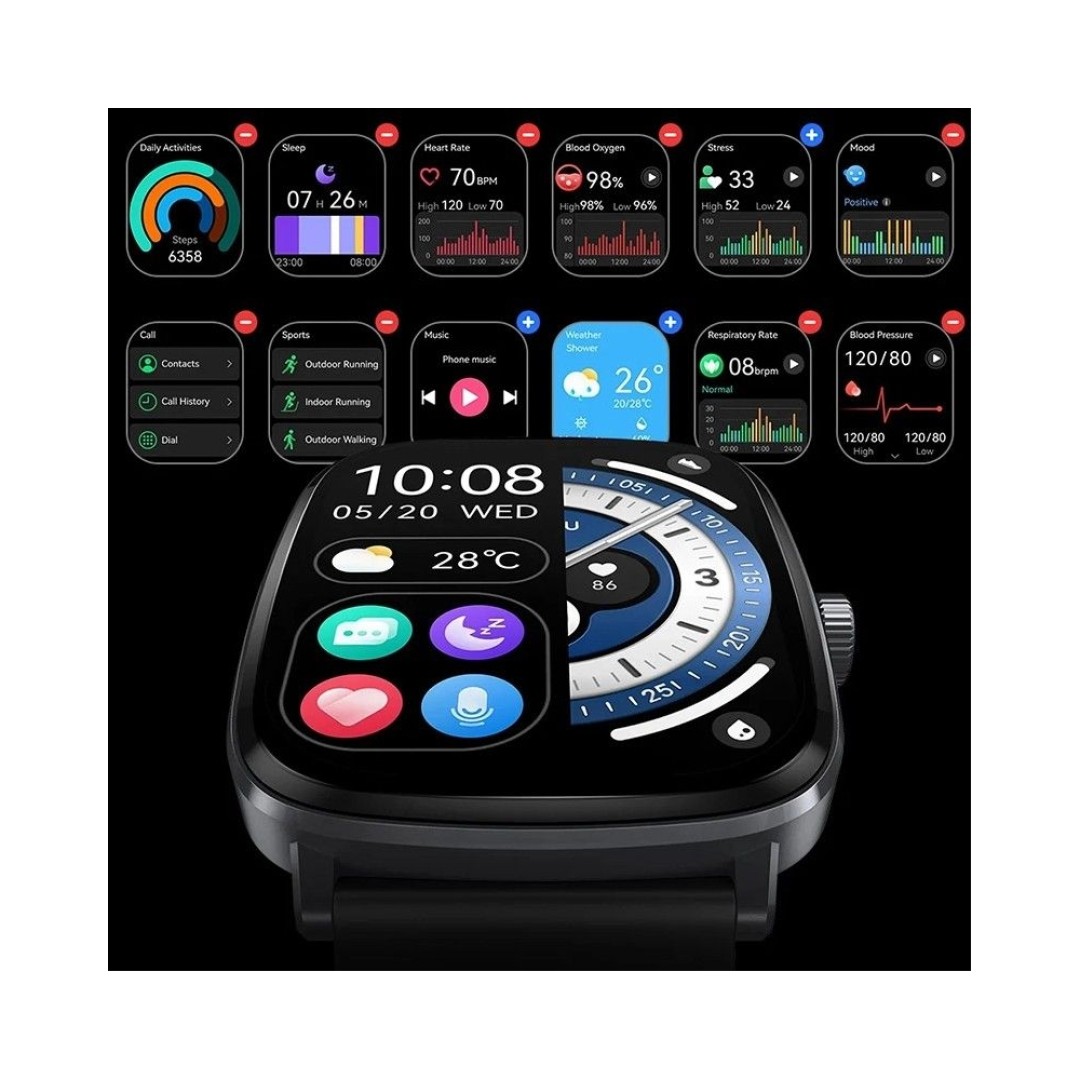 Умные часы Xiaomi Haylou Smart Watch Solar RS5 (LS19)