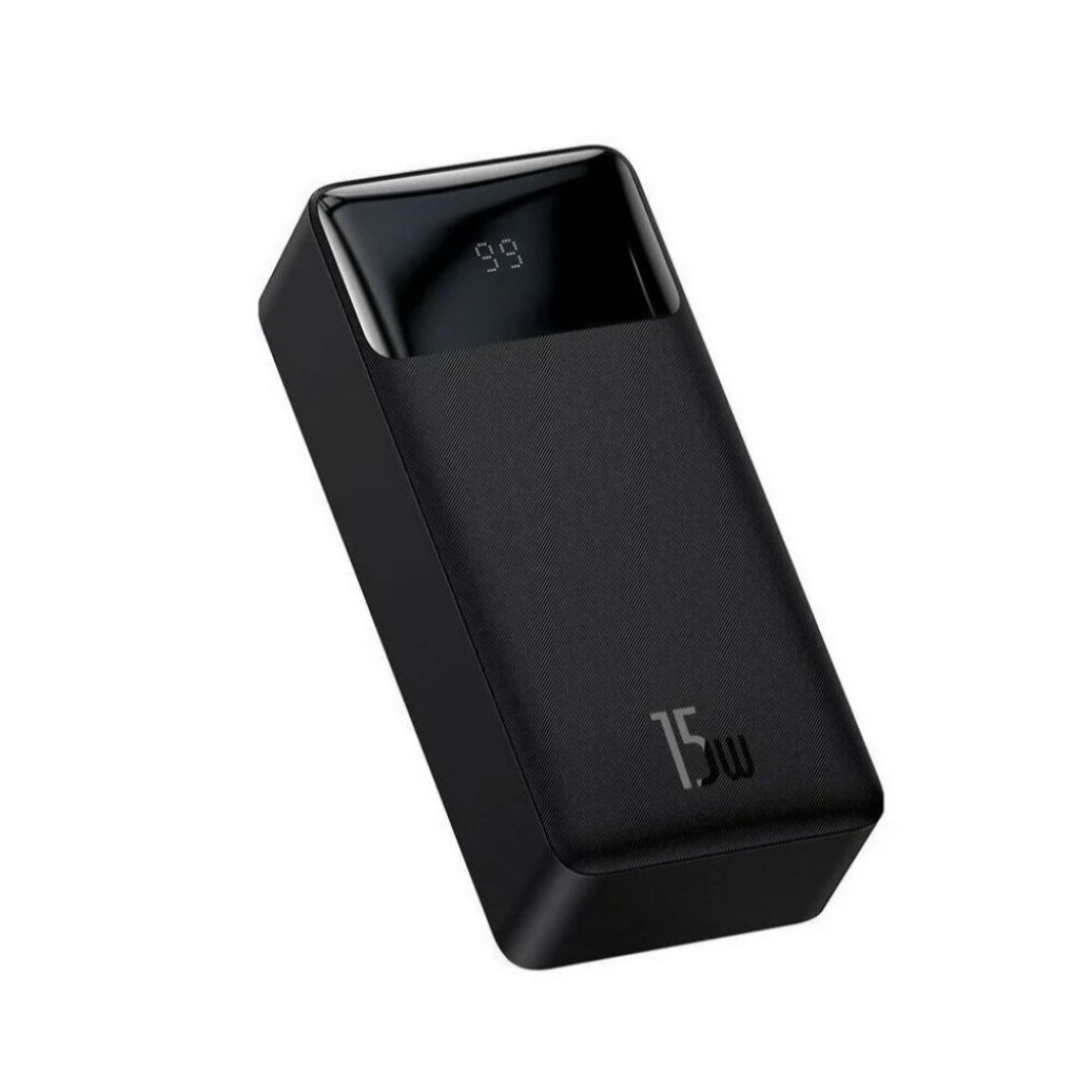 Внешний аккумулятор Baseus Bipow Digital Display Power bank 30000mAh 15W Чёрный (PPDML-K01, PPBD050201)