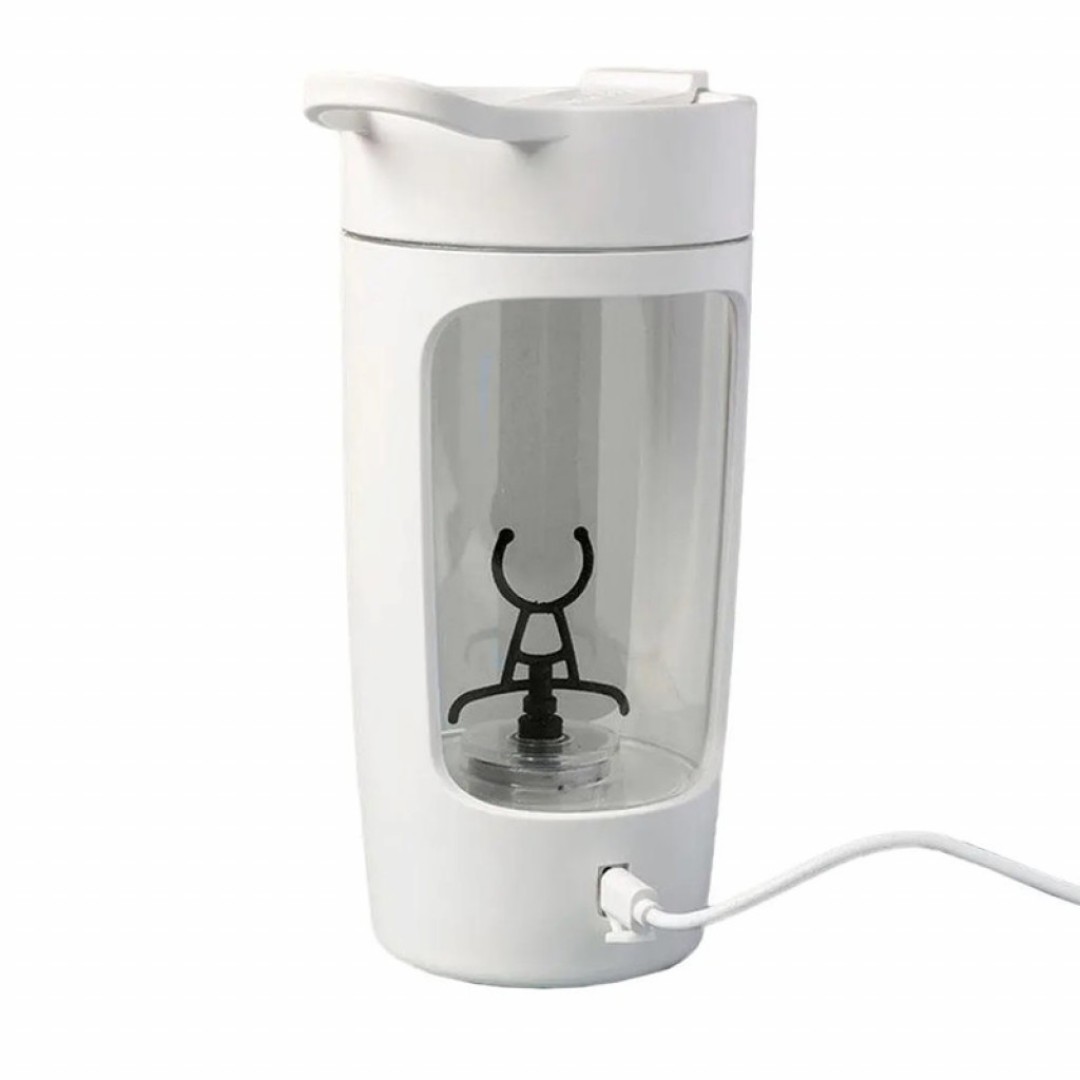 Электрический шейкер Qwerty Portable Sport Mixer Bottle USB Electric Protein Powder Shaker Juice