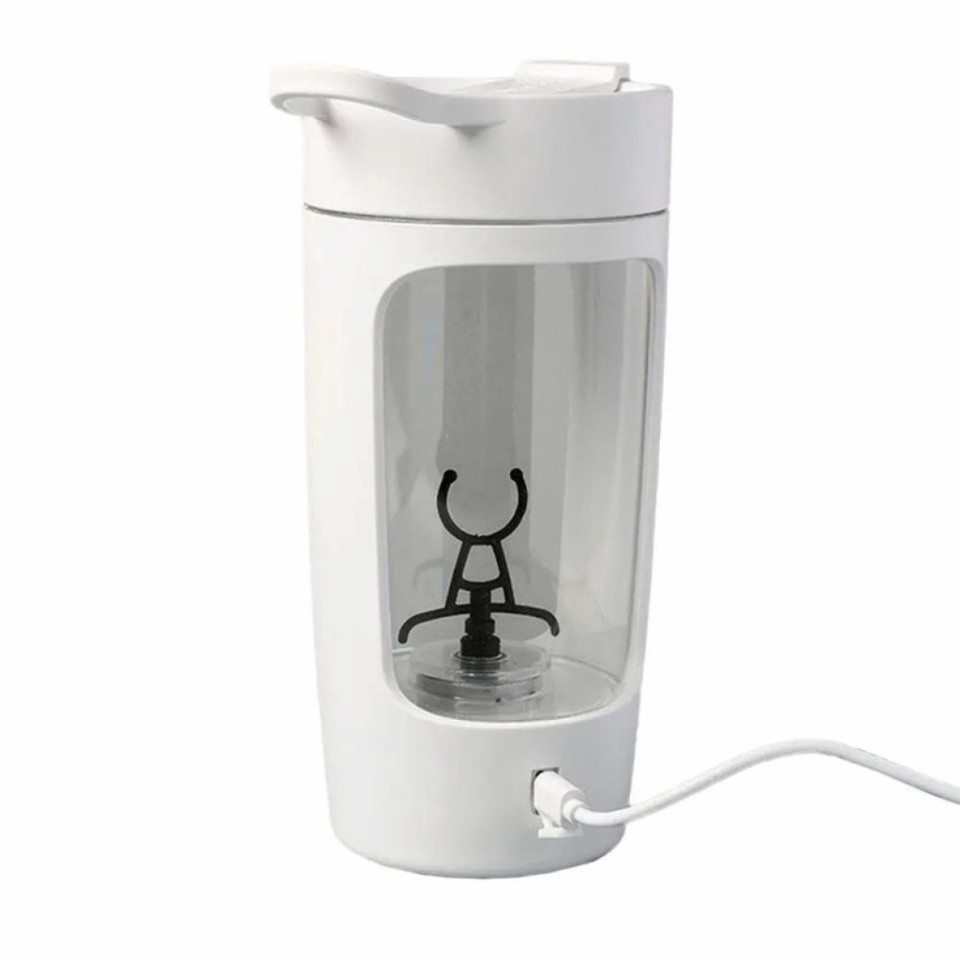 Электрический шейкер Qwerty Portable Sport Mixer Bottle USB Electric Protein Powder Shaker Juice