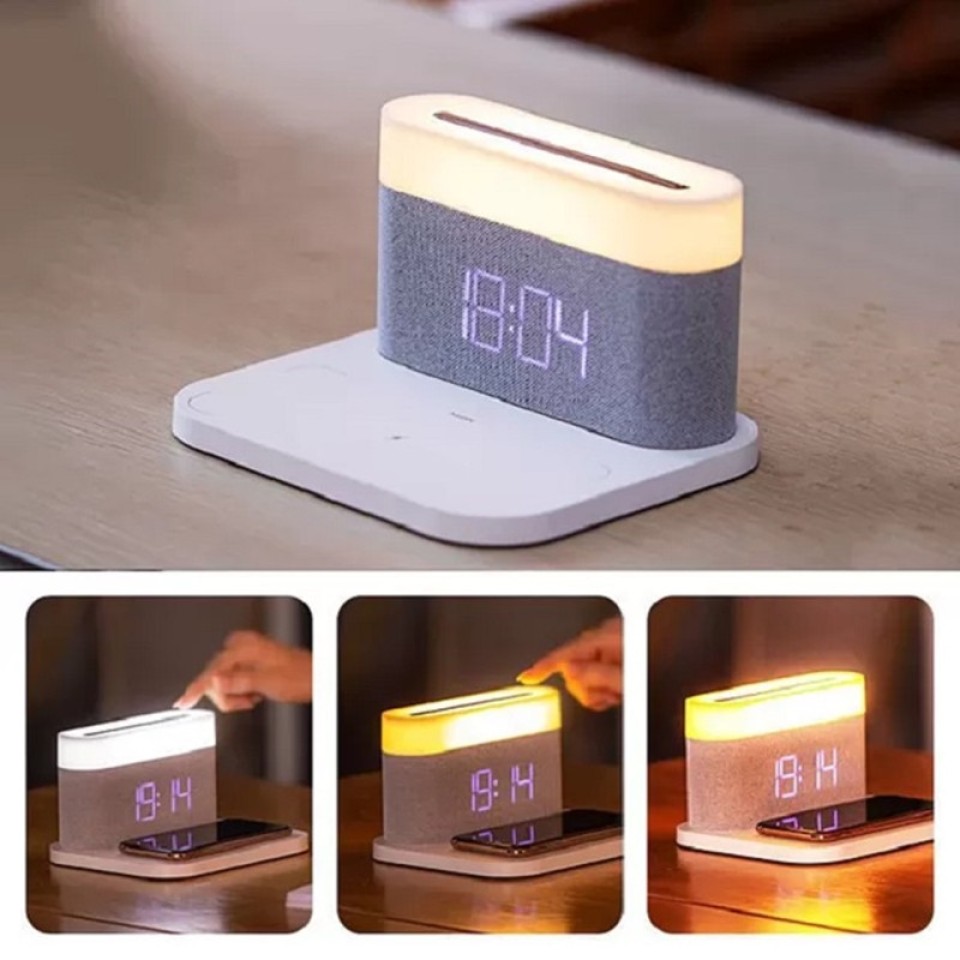 Ночник с беспроводной зарядкой и будильником 3 в 1 Xiaomi VFZ Led Lamp Wireless Charger (C-WCLL-C01)