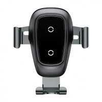 Беспроводная зарядка-автодержатель Baseus Metal Wireless Charger Gravity Car Mount (WXYL-B0A)