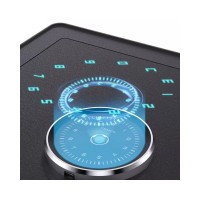 Умный электронный сейф со сканером отпечатка пальцев Xiaomi CRMCR Smart Safe Deposit Box Black (BGX-X1-60MK)