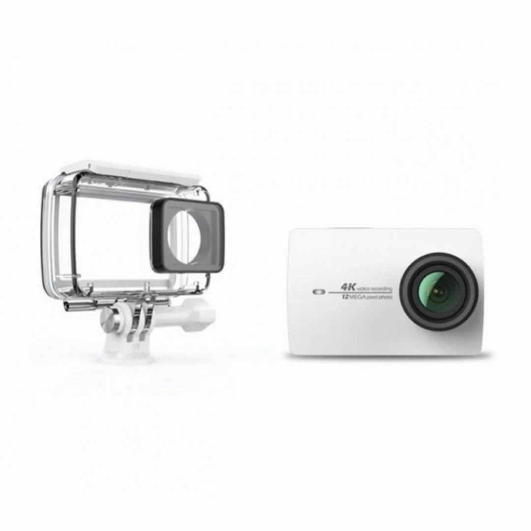 Экшн-камера с аквабоксом в комплекте Xiaomi Yi 4k Action Camera