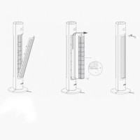 Напольный вентилятор Xiaomi Mijia DC Inverter Tower Fan (BPTS01DM)