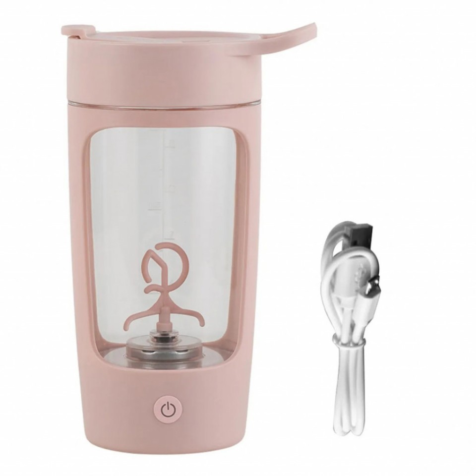 Электрический шейкер Qwerty Portable Sport Mixer Bottle USB Electric Protein Powder Shaker Juice