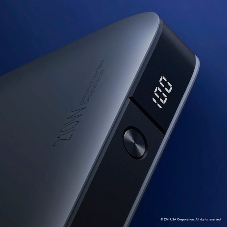 Внешний аккумулятор Xiaomi ZMI PowerPack 25000 mAh 210W Quick Charge 3.0 PD (QB826G)