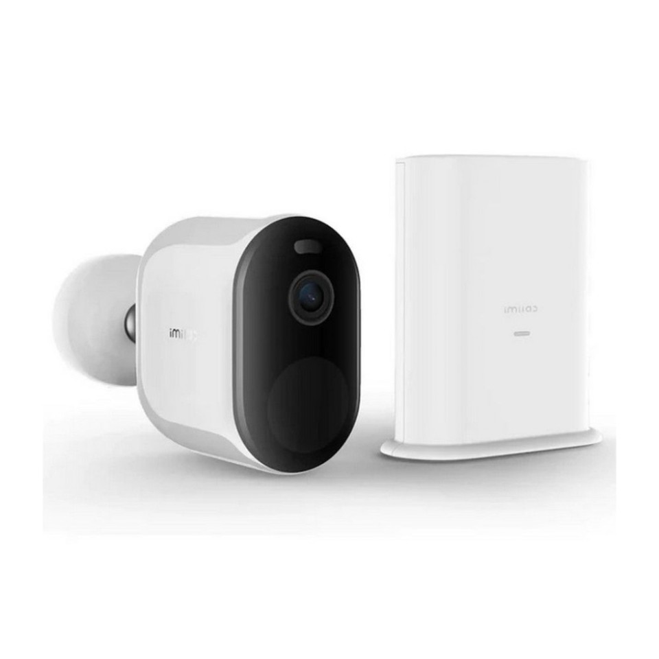 Аккумуляторная IP-камера Imilab Outdoor Secucity Camera EC4 (CMSXJ31A) + Хаб Gateway (CMWG31B) EU