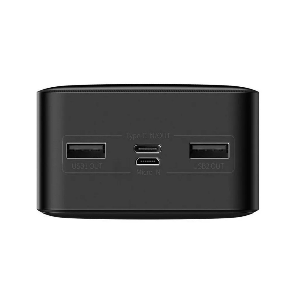 Внешний аккумулятор Baseus Bipow Digital Display Power bank 30000mAh 15W Чёрный (PPDML-K01, PPBD050201)