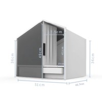 Домик-лоток для кошек Xiaomi Furrytail Glowhouse Car Litter Box