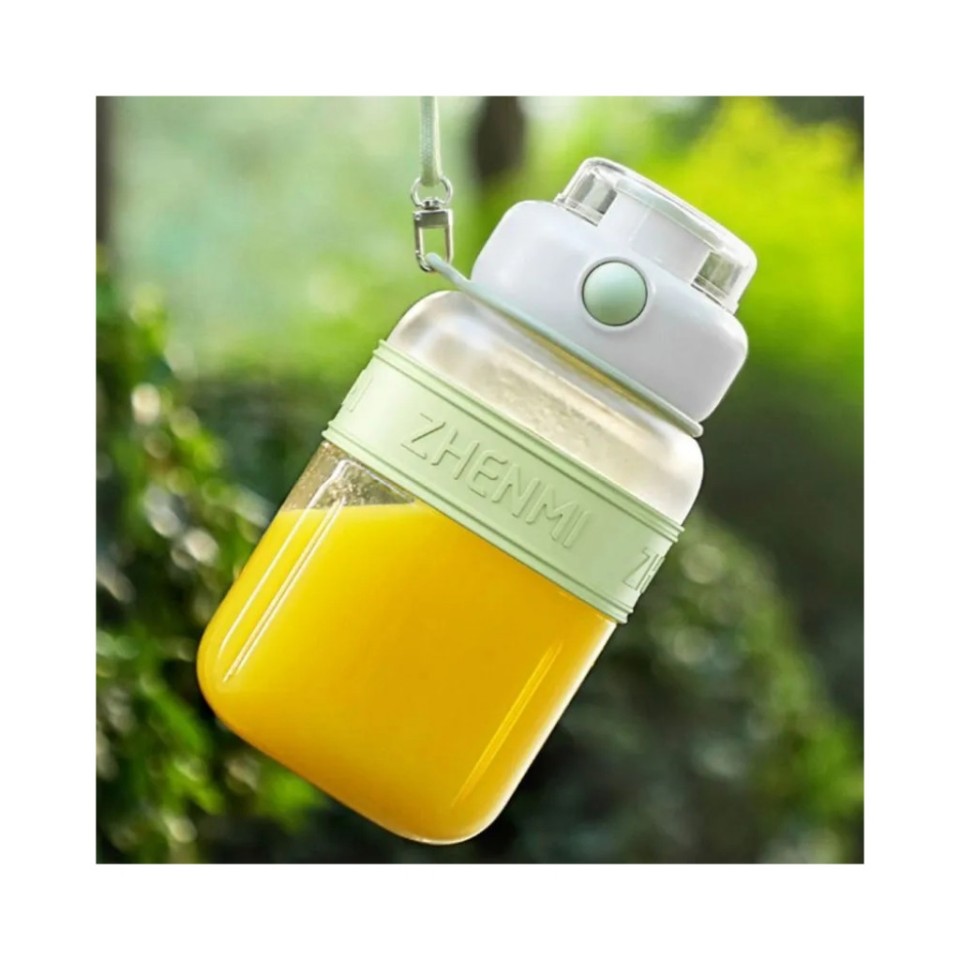 Беспроводная соковыжималка-блендер Xiaomi Zhenmi Camping Portable Juice Bucket Dopamine Avocado Green (ZMGZ-J12)
