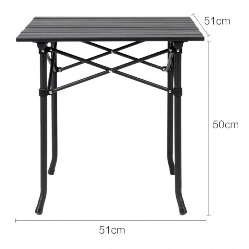 Набор обеденной мебели складной квадратный стол и 2 стула Xiaomi Gocamp Folding Table And Chair Set (OBS1005)