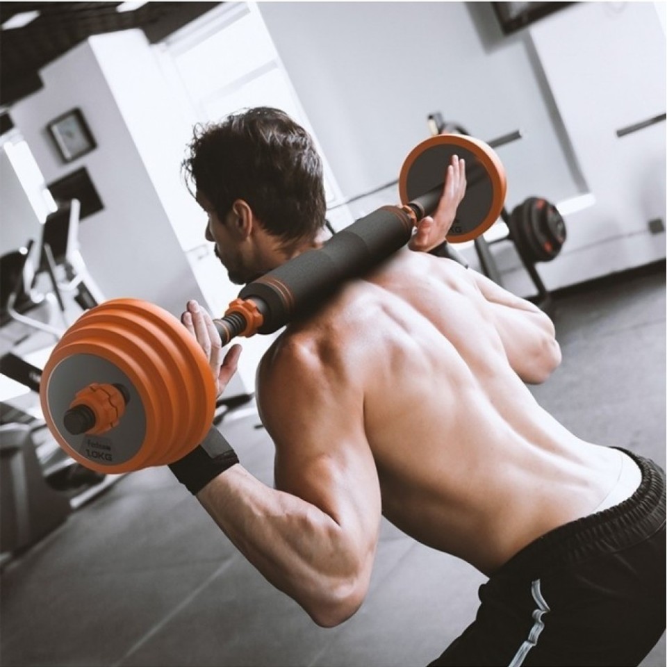 Спортивный набор для фитнеса Xiaomi Fed Filton Steel Home Fitness Dumbbells 15 кг (FED-XM800915)