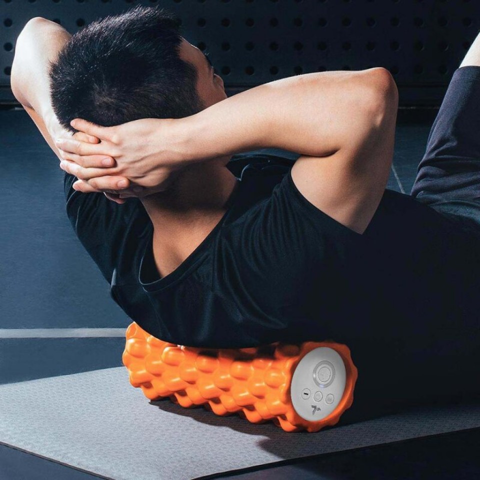 Массажный ролик Xiaomi 7th Electric Massage Yoga Pillar (MYOGA7)